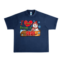 Navy i love being a gigi Urban Heavy Tee - MaliasSmallBusiness