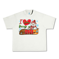 Pistachio i love being a gigi Urban Heavy Tee - MaliasSmallBusiness