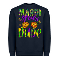Navy mardi gras dude Heavyweight Sweatshirt - Artiststas