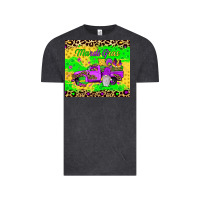 Vintage Black mardi gras gnome truck Vintage Tee - JahusDesignShop