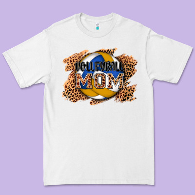 Volleyball Mom Premium Tee Designed By Adodesignshop