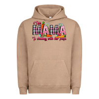 Pigment Burro This Mama Is Chilling With Her Peeps Urban Hoodie - CowhideDigitalArt
