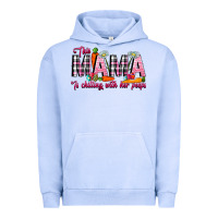 Pigment Grape Ice This Mama Is Chilling With Her Peeps Urban Hoodie - CowhideDigitalArt