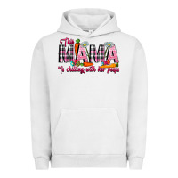 Pigment Lunar Rock This Mama Is Chilling With Her Peeps Urban Hoodie - CowhideDigitalArt