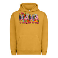 Pigment Peanut Butter This Mama Is Chilling With Her Peeps Urban Hoodie - CowhideDigitalArt