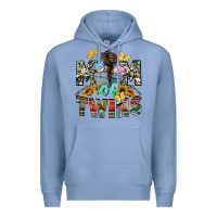 Colony Blue Mom of twins Mother's Day Premium Hoodie - CowGirlArtShop