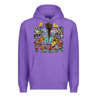 Purple Mom of twins Mother's Day Premium Hoodie - CowGirlArtShop