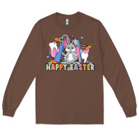 Chestnut Easter Easter Dental Long Sleeve Tee - LillyAllenDesigns