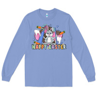Colony Blue Easter Easter Dental Long Sleeve Tee - LillyAllenDesigns