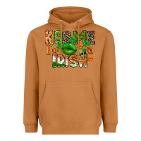 Meerkat Kiss me i am irish St. Patrick's Day Heavyweight Hoodie - CowGirlArtShop