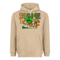 Mushroom Kiss me i am irish St. Patrick's Day Heavyweight Hoodie - CowGirlArtShop