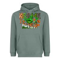Kiss Me I Am Irish St. Patrick's Day Heavyweight Hoodie | Teevron