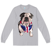 Moon Dust English Dog Long Sleeve Tee - RanaPortraitStore