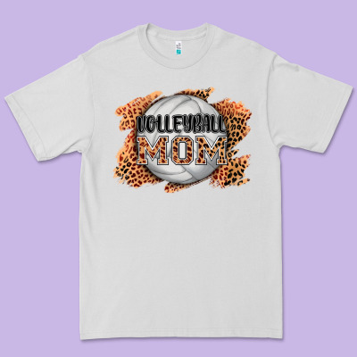 Volleyball Mom Premium Tee Designed By Adodesignshop