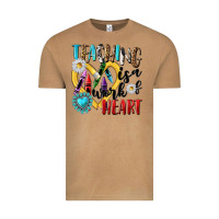 Vintage Camel teaching is a work of heart Vintage Tee - NancyCooperArtShop