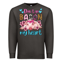 Smoke don't go bacon my heart olivia Premium Sweatshirt - OliviaCreatesArt