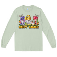 Matcha Happy Easter gnomies Long Sleeve Tee - LillyAllenDesigns