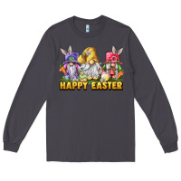 Smoke Happy Easter gnomies Long Sleeve Tee - LillyAllenDesigns