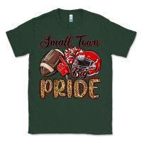 Sports Green small town big pride red Classic Tee - MaliasSmallBusiness