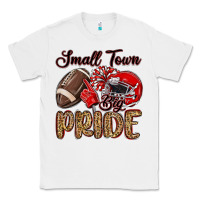 White small town big pride red Classic Tee - MaliasSmallBusiness