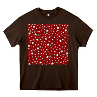 Chocolate Brown glitter 4th of july seamless pattern Heavy Core Tee - BundleAndBundleShop