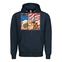 Navy god bless the usa Zipper Hoodie - TumblerDesignByShophia