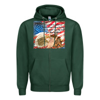 Sports Green god bless the usa Zipper Hoodie - TumblerDesignByShophia