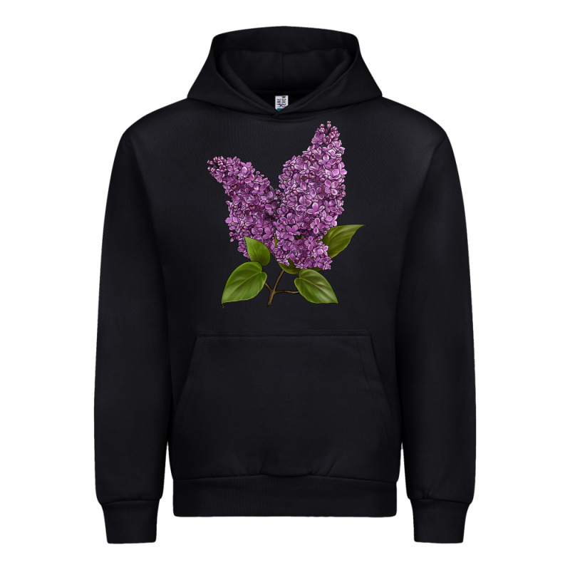 Purple Lilac Flower Urban Hoodie by LillyAllenDesigns | Teevron