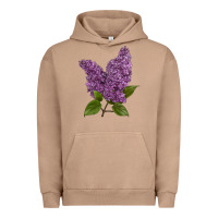 Pigment Burro Purple Lilac Flower Urban Hoodie - LillyAllenDesigns