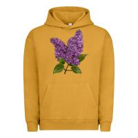 Pigment Peanut Butter Purple Lilac Flower Urban Hoodie - LillyAllenDesigns