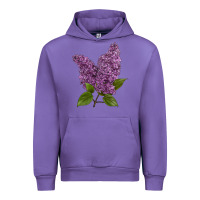 Tulip Purple Lilac Flower Urban Hoodie - LillyAllenDesigns