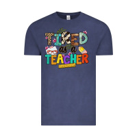 Vintage Denim tired as a teacher Vintage Tee - NancyCooperArtShop