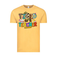 Vintage Mustard tired as a teacher Vintage Tee - NancyCooperArtShop