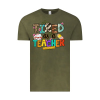 Vintage Olive tired as a teacher Vintage Tee - NancyCooperArtShop