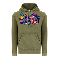 Vintage Olive gaming coffee cups Vintage Hoodie - NancyCooperArtShop