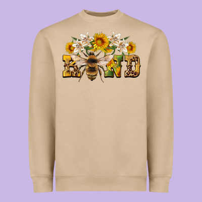 Bee Kind Heavyweight Sweatshirt Designed By Artiststas