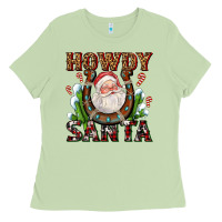 Matcha howdy santa Ladies Tee - AdoDesignShop