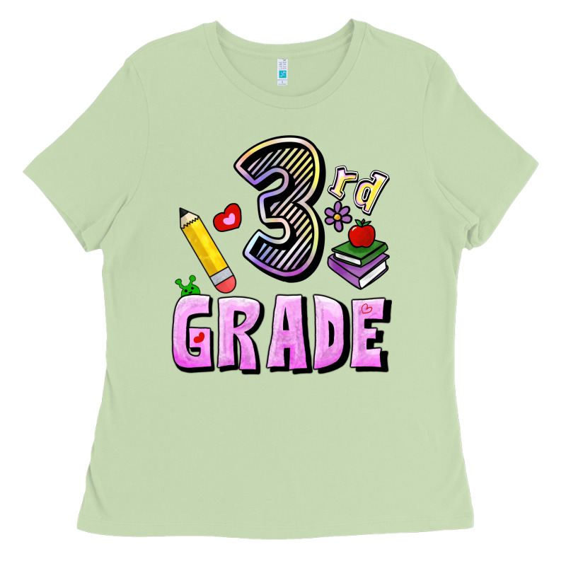 Third Grade Ladies Tee by RanaPortraitStore | Teevron