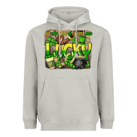 Moon Dust All you need is coffee and lucky St. Patrick's Heavyweight Hoodie - HowdyJamesFarm