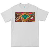 Dove Grey western gemstone and leopard with serape licanse plate Premium Tee - Artiststas