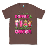 Chestnut i run on coffee and christmas cheer Classic Tee - MaliasSmallBusiness