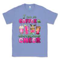 Colony Blue i run on coffee and christmas cheer Classic Tee - MaliasSmallBusiness