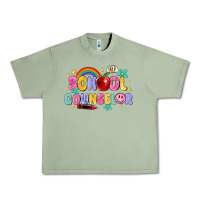 Oil Green school counselor Urban Heavy Tee - MaliasSmallBusiness