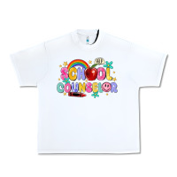 White school counselor Urban Heavy Tee - MaliasSmallBusiness
