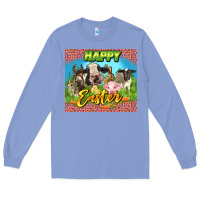 Colony Blue Happy Easter Farm Animals 20oz skinny Long Sleeve Tee - LillyAllenDesigns