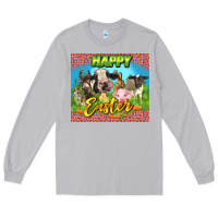 Moon Dust Happy Easter Farm Animals 20oz skinny Long Sleeve Tee - LillyAllenDesigns