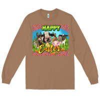 Toasted Coconut Happy Easter Farm Animals 20oz skinny Long Sleeve Tee - LillyAllenDesigns