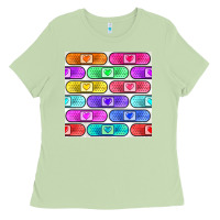 Matcha plaster seamless pattern Ladies Tee - BundleAndBundleShop