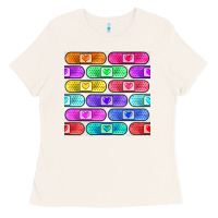Bone plaster seamless pattern Ladies Tee - BundleAndBundleShop