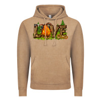 Vintage Coffee camping love Vintage Hoodie - NancyCooperArtShop
